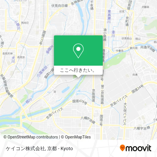 ケイコン株式会社地図