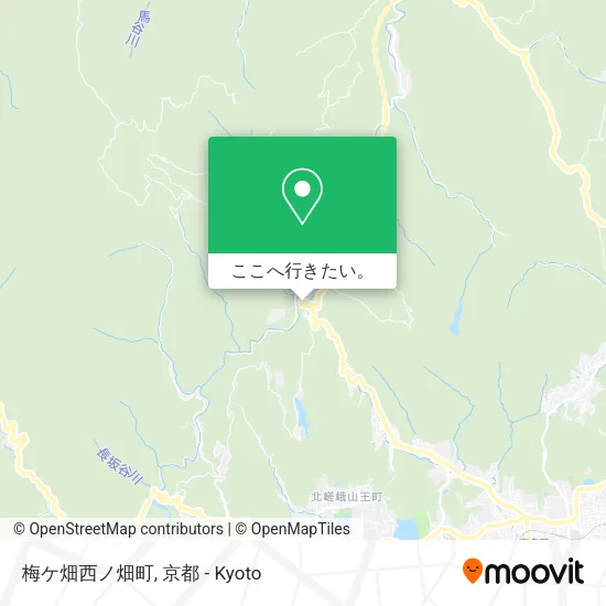 梅ケ畑西ノ畑町地図