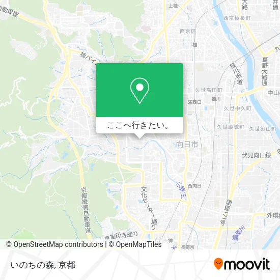 いのちの森地図