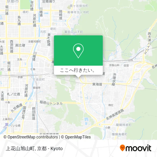 上花山旭山町地図