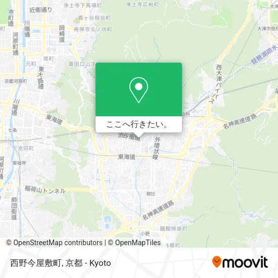 西野今屋敷町地図