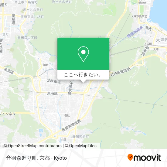 音羽森廻り町地図