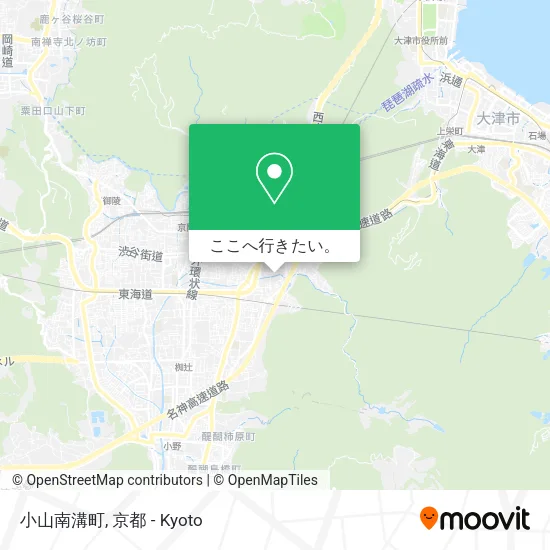 小山南溝町地図
