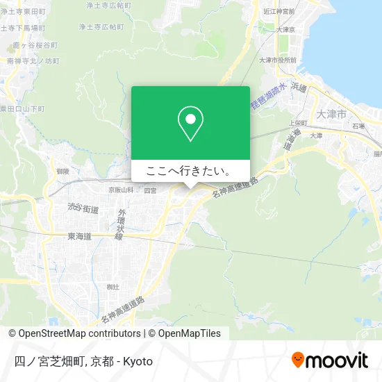 四ノ宮芝畑町地図