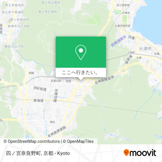 四ノ宮奈良野町地図