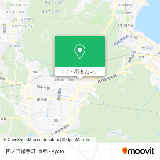 四ノ宮鎌手町地図