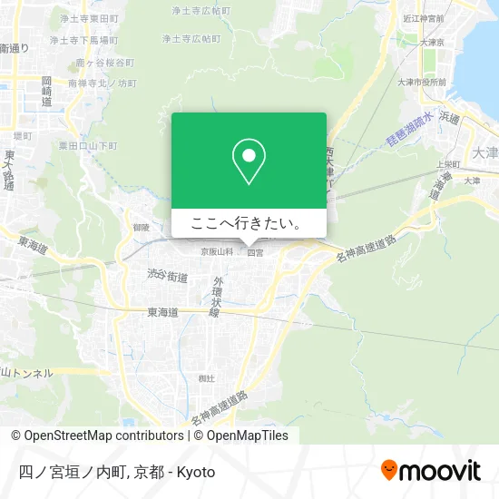 四ノ宮垣ノ内町地図
