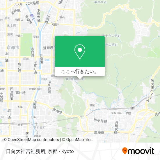 日向大神宮社務所地図