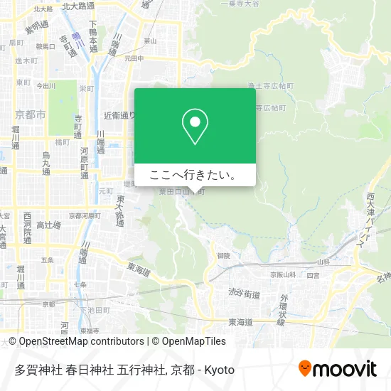 多賀神社 春日神社 五行神社地図