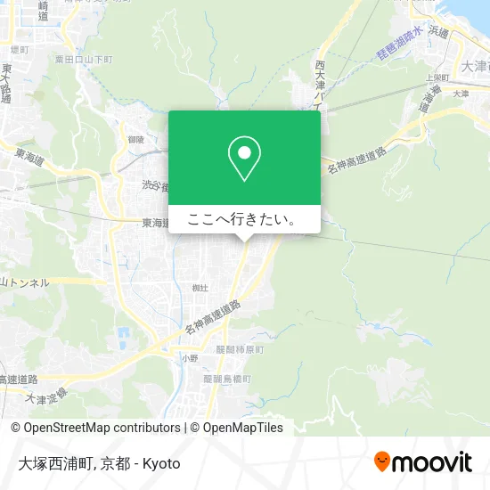 大塚西浦町地図