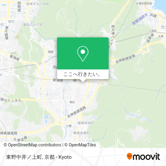東野中井ノ上町地図