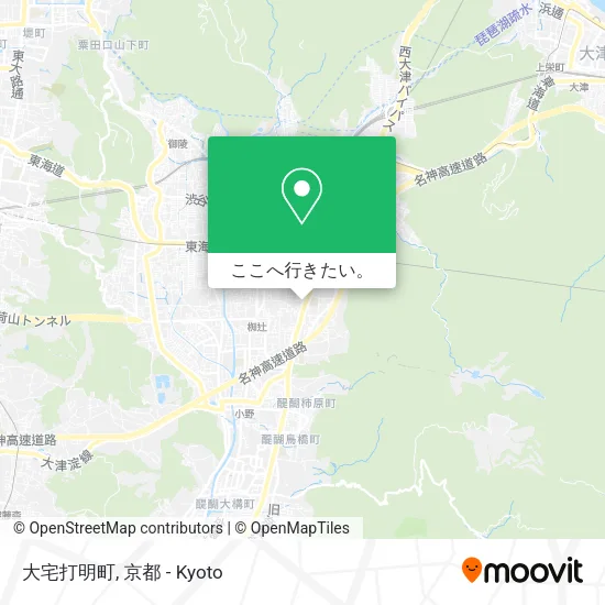 大宅打明町地図