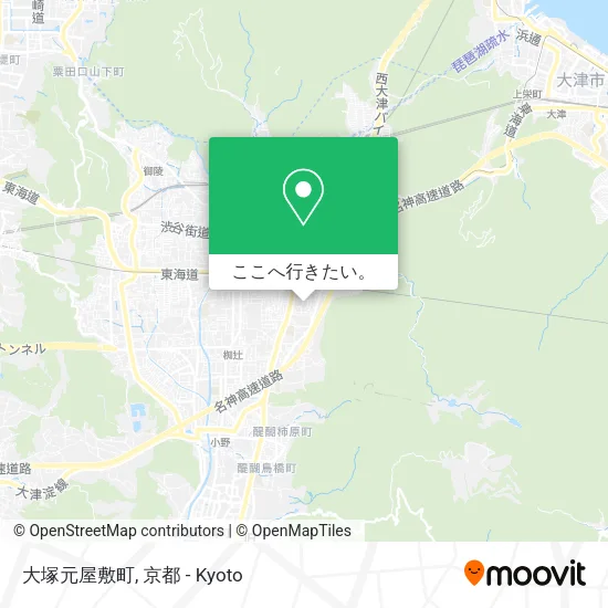 大塚元屋敷町地図