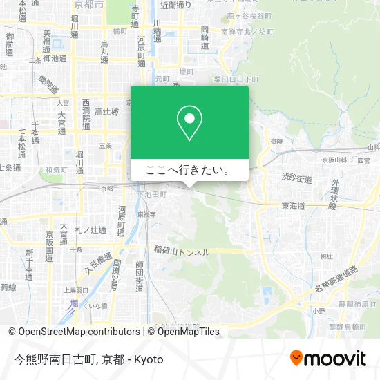 今熊野南日吉町地図