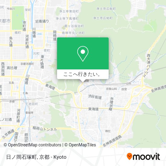 日ノ岡石塚町地図