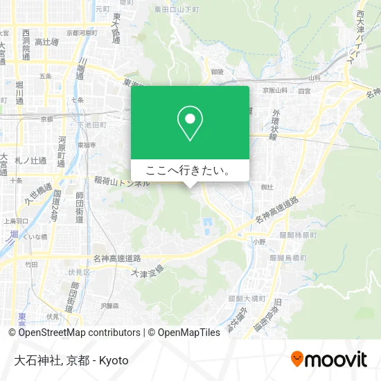 大石神社地図