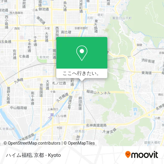 ハイム福稲地図