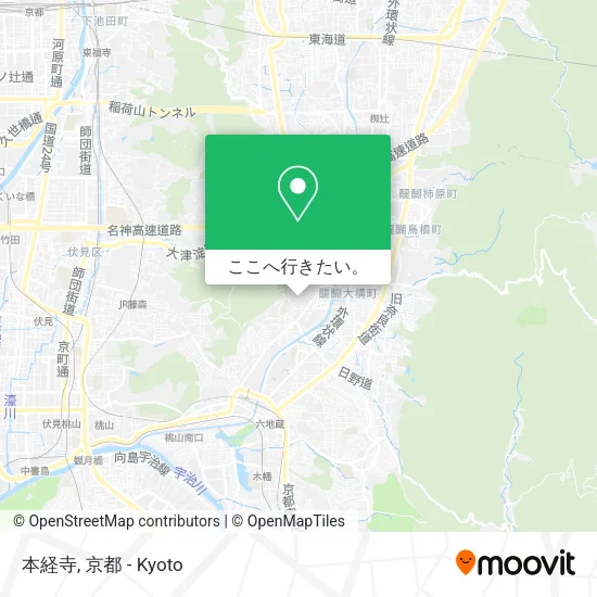 本経寺地図