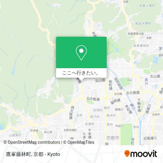 鷹峯藤林町地図
