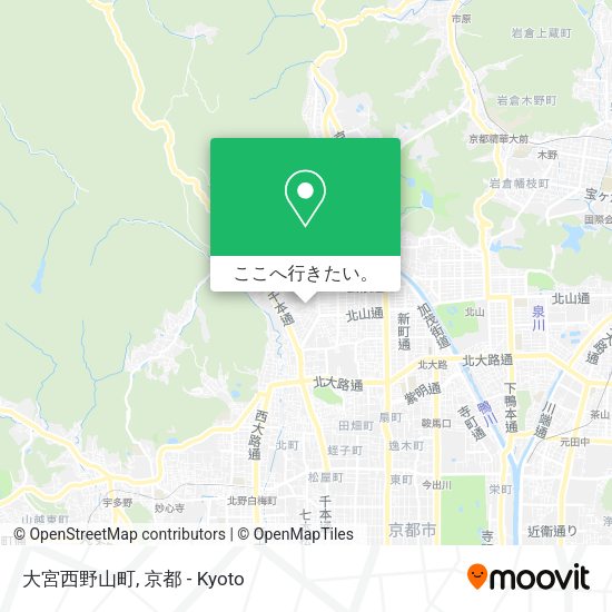大宮西野山町地図
