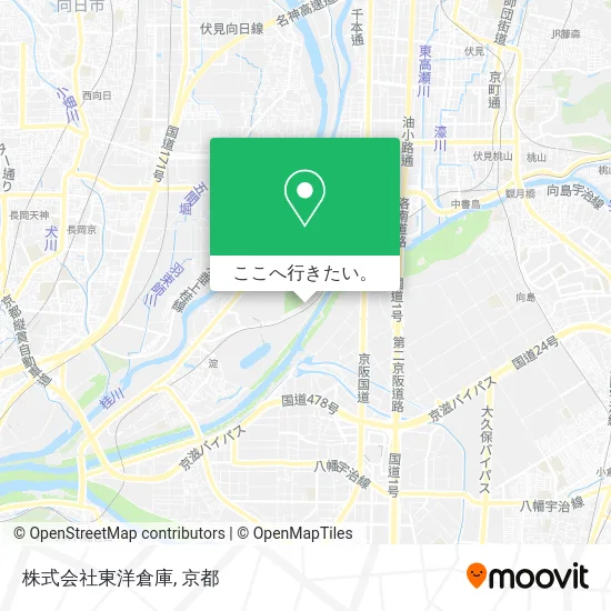 株式会社東洋倉庫地図