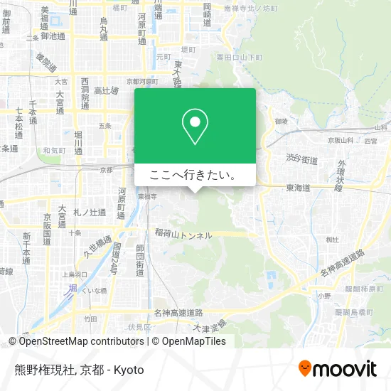 熊野権現社地図