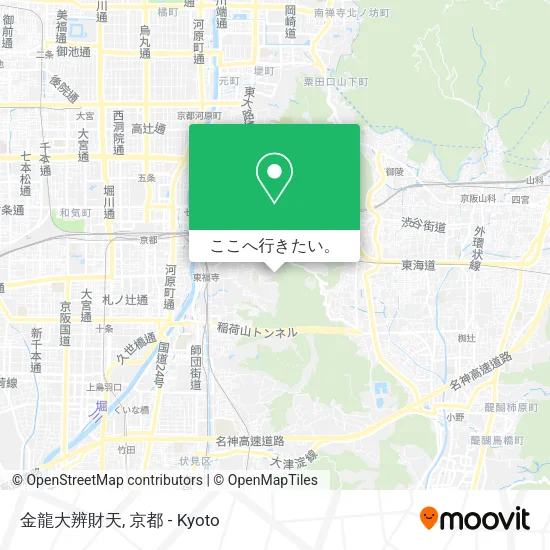 金龍大辨財天地図