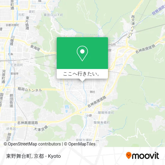 東野舞台町地図