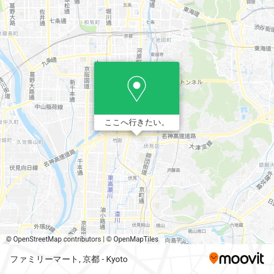 ファミリーマート地図