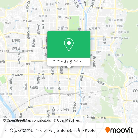 仙台炭火焼の店たんとろ (Tantoro)地図