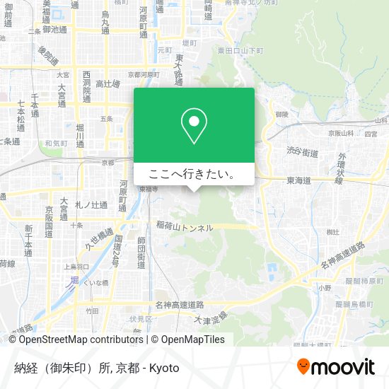 納経（御朱印）所地図