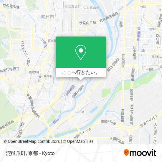 淀樋爪町地図