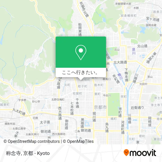 称念寺地図