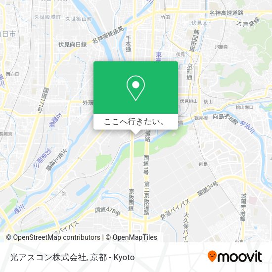 光アスコン株式会社地図