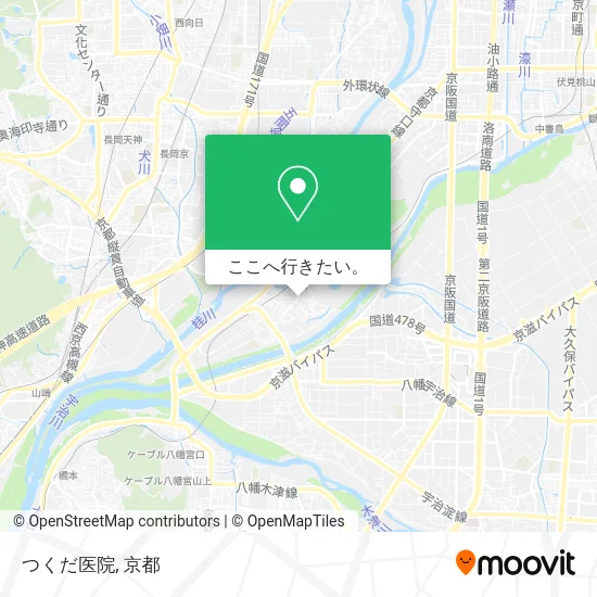 つくだ医院地図