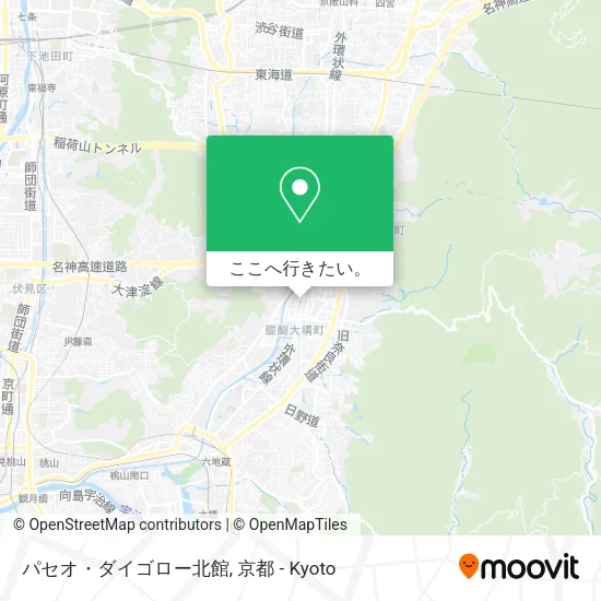パセオ・ダイゴロー北館地図