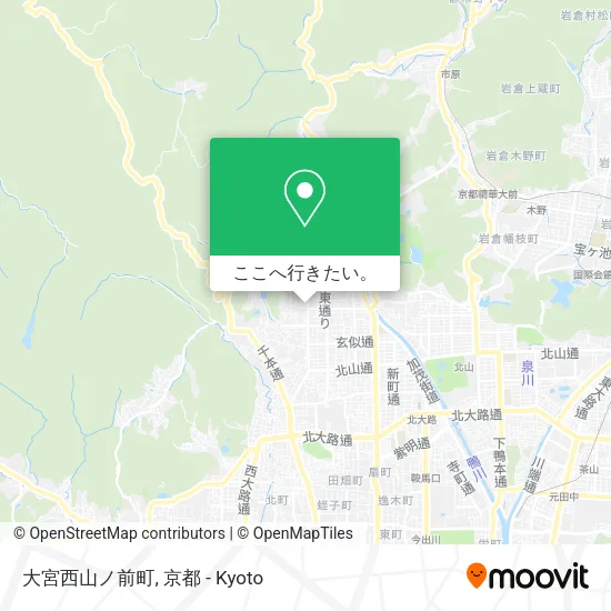 大宮西山ノ前町地図