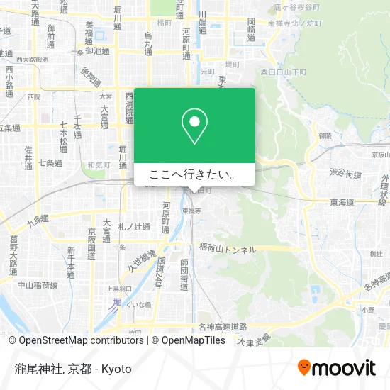 瀧尾神社地図