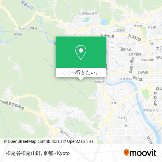 松尾谷松尾山町地図