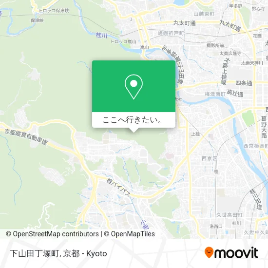下山田丁塚町地図