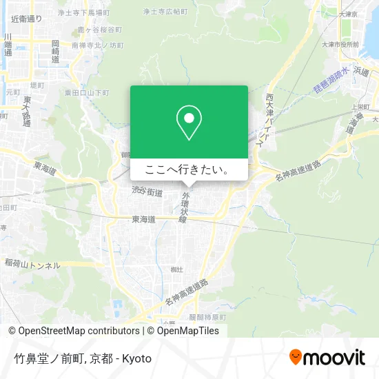 竹鼻堂ノ前町地図