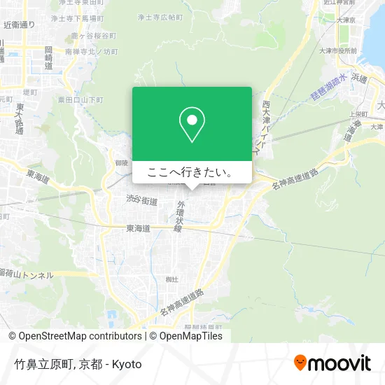 竹鼻立原町地図
