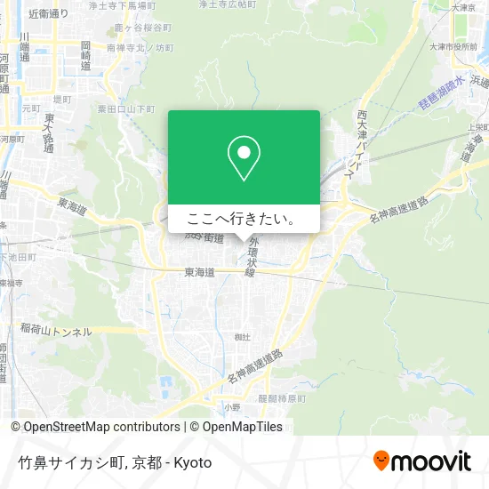 竹鼻サイカシ町地図