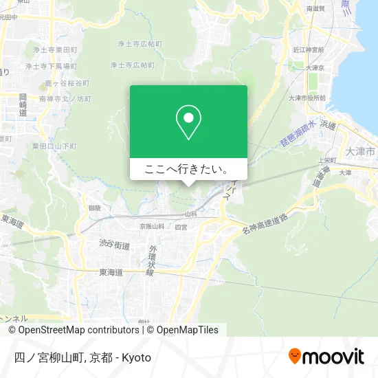 四ノ宮柳山町地図