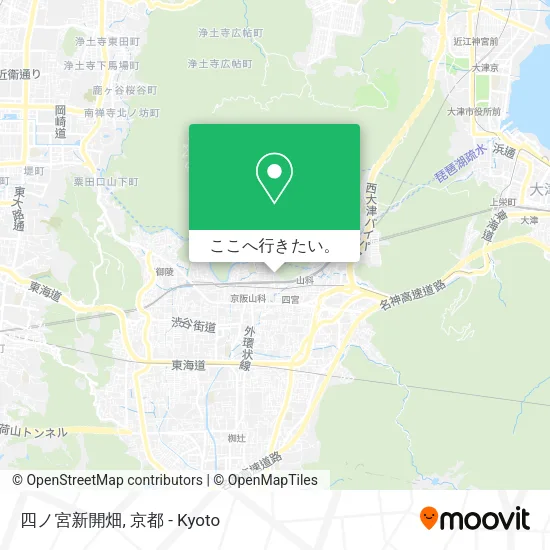 四ノ宮新開畑地図