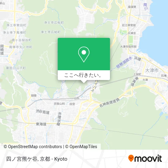 四ノ宮熊ケ谷地図