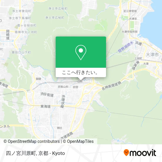 四ノ宮川原町地図