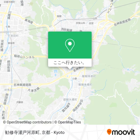 勧修寺瀬戸河原町地図