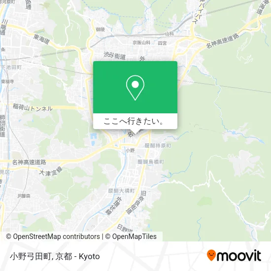 小野弓田町地図