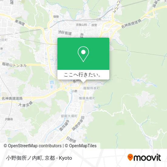 小野御所ノ内町地図